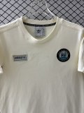 Newcastle Adidas Clover  T-shirt  beige Fans 1:1 Quality Soccer Jersey  25-26
