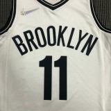 Brooklyn Nets White #11 IRVING 1:1 Quality NBA  Season Jerseys 75 Year