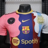 Barcelona  Messi Commemorative Edition  Player  1:1 Quality Soccer Jersey 25-26