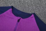 Barcelona player Training  Tracksuit  Long Yollow (Kids And Man )  1:1  25-26