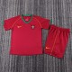 Retro Portugal home Kids  1:1 Quality Soccer Jersey 2006