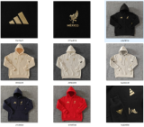 Mexico hoodie  blue white grey red black 1:1 25-26