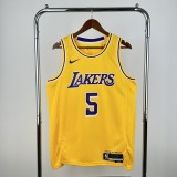 Los Angeles Lakers   #5 AYTON NBA Jerseys  2023