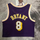 Los Angeles Lakers Kobe #8 BRYANT NBA Jersey 1997 Mitchell & Ness Women Hardwood Swingman Jersey