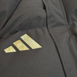 Argentina Windbreaker  Cotton clothing Jacket Black  White 1:1 Quality Soccer Jersey  25-26