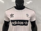 Adidas Clover Oasis  T-shirt  White Fans 1:1 Quality Soccer Jersey  25-26