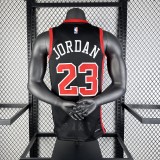 Chicago Bulls Black City Edition #23 JORDAN 1:1 Quality NBA  Season Jerseys 2024