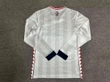 Bari Special Edition White Long sleeve Fans  1:1 Quality Soccer Jersey   24-25
