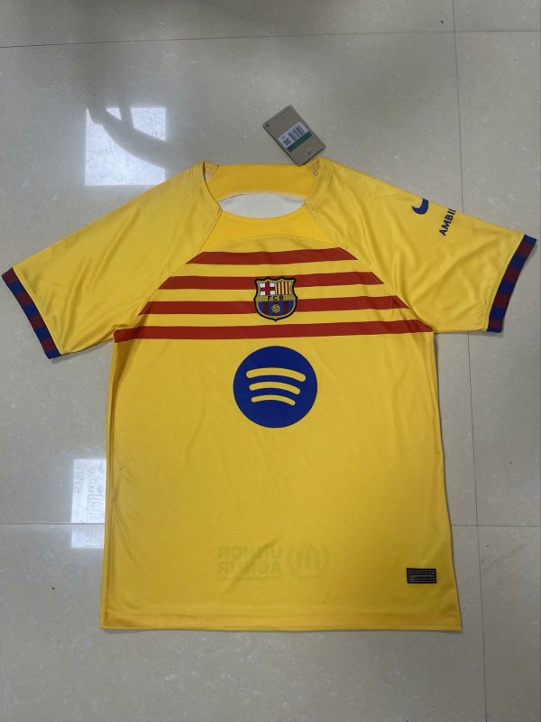 Barcelona fourth away Fans 1:1 Quality Soccer Jersey   24-25