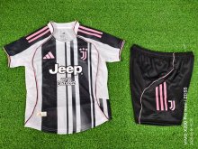 Juventus Home player  Kids 1:1 Quality Soccer Jersey   25-26