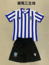 Sheffield wednesday  home  kids  1:1 Quality Soccer Jersey   25-26