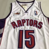 Toronto Raptors White #15 CARTER NBA Jerseys  25-26
