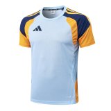 Adidas Clover Sets  Blue 1:1 Quality Soccer Jersey  25-26