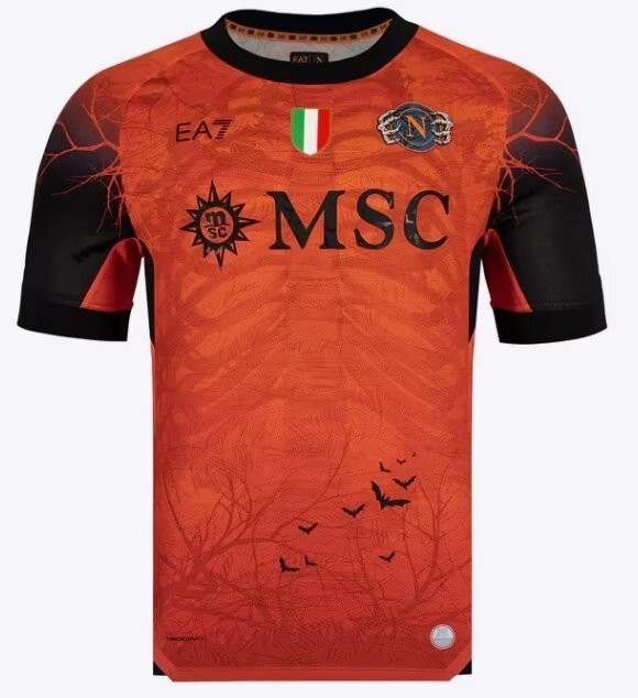 Napoli Halloween noctilucent Special Edition  Player 1:1 Quality Soccer Jersey   25-26