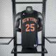 New York Knicks Black #25 BRIDGES NBA Jerseys  25-26