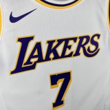 Los Angeles Lakers White #7 ANTHONY 1:1 Quality NBA Season Jerseys 2023