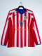 Retro Atletico Madrid Home long   1:1 Quality Soccer Jersey  2004-2005