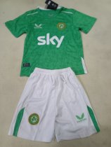 Ireland  Home  Kids 1:1 Quality Soccer Jersey  24-25