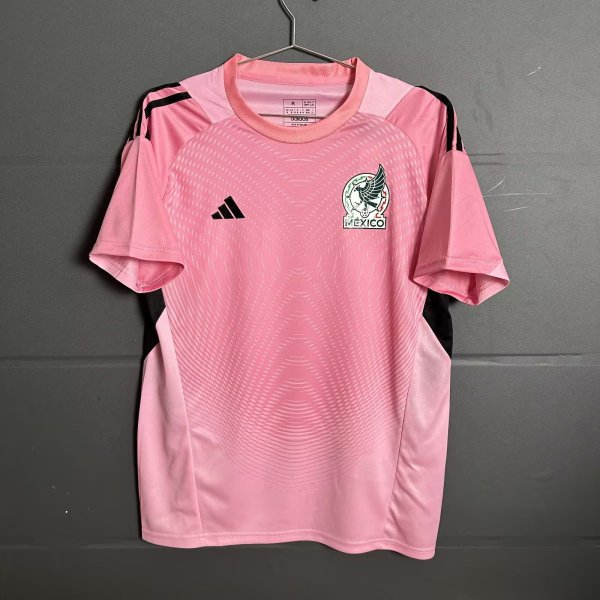 Mexico Goalkeeper Fans Pink 1:1 Quality Soccer Jersey  26-27（2026）
