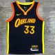 Golden State Warriors  V-neck Black City  Edition #33 WISEMAN 1:1 Quality NBA Season Jerseys 2021
