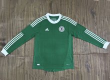Retro Germany Away  Long Sleeve 1:1 Quality Soccer Jersey  2012