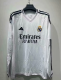 Real Madrid  Home Long Sleeve  Fans  1:1 Quality Soccer Jersey    24-25