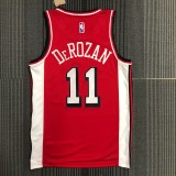 Chicago Bulls City Edition  Red #11 DEROZAN  1:1 Quality NBA  Season Jerseys  2022
