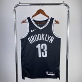 Brooklyn Nets Black #13 HARDEN 1:1 Quality NBA  Season Jerseys 2023