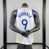 Golden State Warriors V-neck White #9 IGUODALA 1:1 Quality NBA Season Jerseys 2023