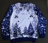 Monterrey Christmas hoodie White blue Jacket  Tracksuit  1:1 Quality 25-26