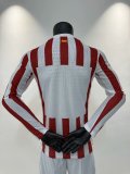 Atletico Madrid  home long Sleeve  Player  1:1 Quality Soccer Jersey   25-26