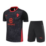 AC Training  Fans Kits  1:1 Quality Soccer Jersey 25-26 (Kids And Man )