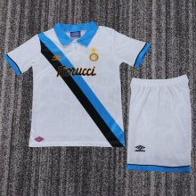 Retro Inter Milan Away Kids 1:1 Quality Soccer Jersey    1994-1995