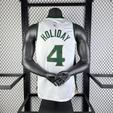 Boston Celtics City Edition White #4 HOLIDAY 1:1 Quality NBA Jerseys  2024