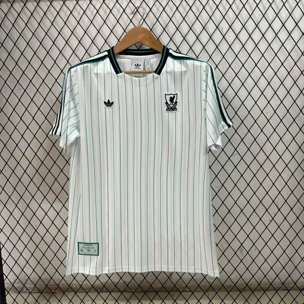 Retro Liverpool  leisure Special Edition white Fans 1:1 Quality Soccer Jersey  25-26