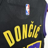 Los Angeles Lakers City Edition Black #77 DONCIC  1:1 Quality NBA Jerseys 2026