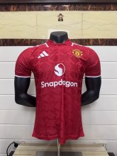 Manchester United Polo Special Edition Player 1:1 Quality Soccer Jersey   25-26