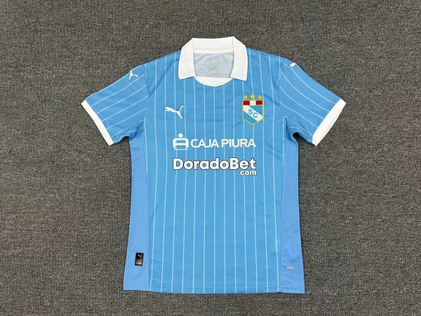 Sporting Cristal Home Fans  1:1 Quality Soccer Jersey   25-26