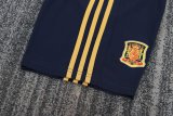 Retro spain Away Kids  1:1 Quality Soccer Jersey 2008