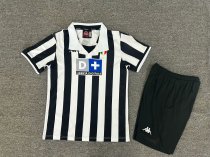Retro Juventus Home Kids  1998-1999 1:1 Quality Soccer Jersey