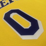 Los Angeles Lakers 75 Year Yellow #0 WESTBROOK  1:1 Quality NBA Season Jerseys 2022