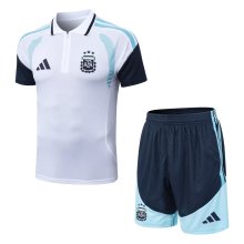 Argentina Training White With Pants Sets Player 1:1 Quality Soccer Jersey  26-27（2026）