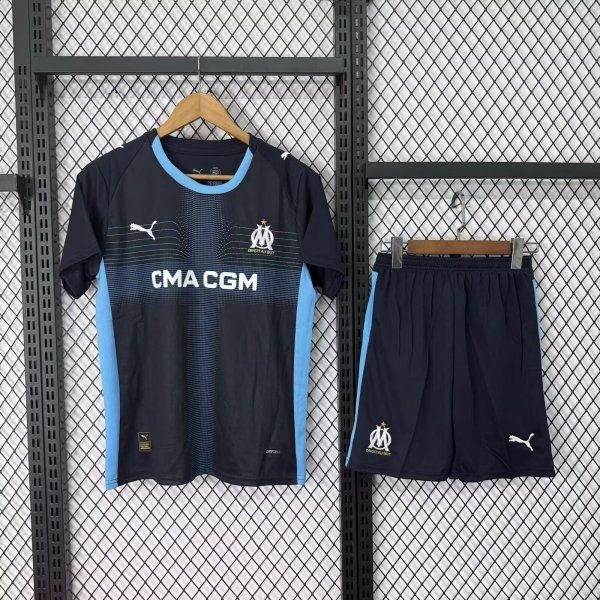 Marseille  Away With Pants Sets Fans 1:1 Quality Soccer Jersey  25-26
