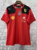 Ferrar Red Round Collar Formula One Racing 2023