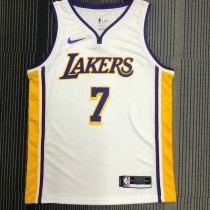 Los Angeles Lakers White #7 ANTHONY 1:1 Quality NBA Season Jerseys