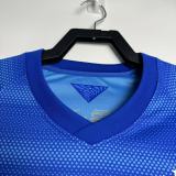 Retro Brazil  blue 1:1 Quality Soccer Jersey   2013-2014