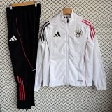 Ajax  Windbreaker Sets With pants  White 1:1 Quality Soccer Jersey  25-26