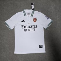 Arsenal  Polo Fans White 1:1 Quality Soccer Jersey  25-26
