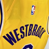 Los Angeles Lakers Yellow #0 WESTBROOK 1:1 Quality NBA Season Jerseys 2023