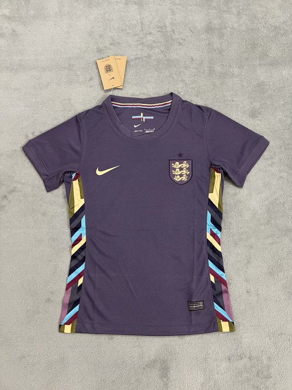 England away Women Fans  1:1 Quality Soccer Jersey   24-25